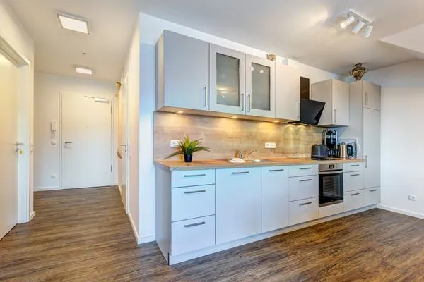 Küche / Küchenzeile  Bernsteinquartier, Whg. 04.46 "Mövennest"