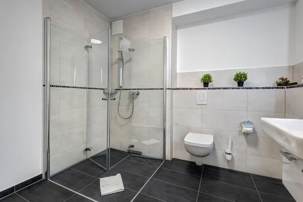 Badezimmer  Bernsteinquartier, Whg. 04.46 "Mövennest"