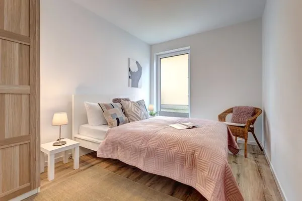 Schlafzimmer  Ferienwohnung Sonnenkinder