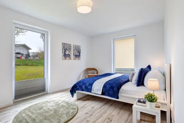 Schlafzimmer  Ferienwohnung Sonnenkinder