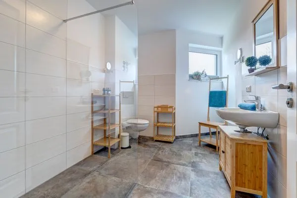 Badezimmer  Ferienwohnung Sonnenkinder