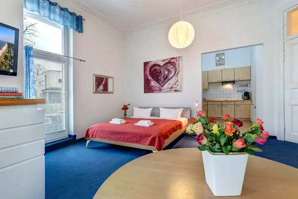 Bett  Villa Germania, Whg. 05