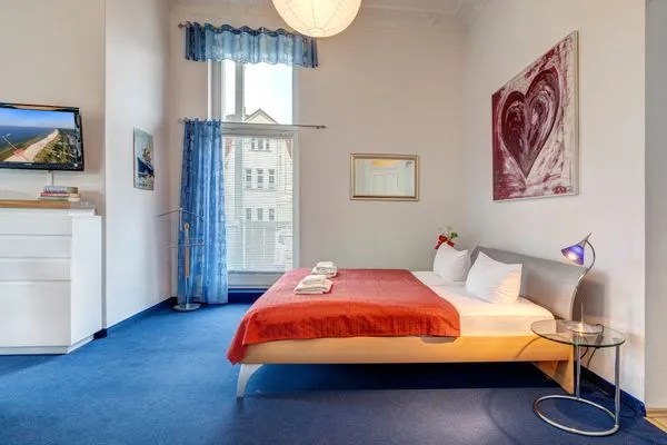 Schlafzimmer  Villa Germania, Whg. 05