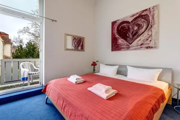 Schlafzimmer  Villa Germania, Whg. 05