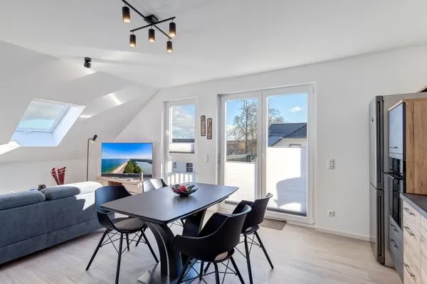 Wohnzimmer  Bernsteinquartier, Whg. 04.47