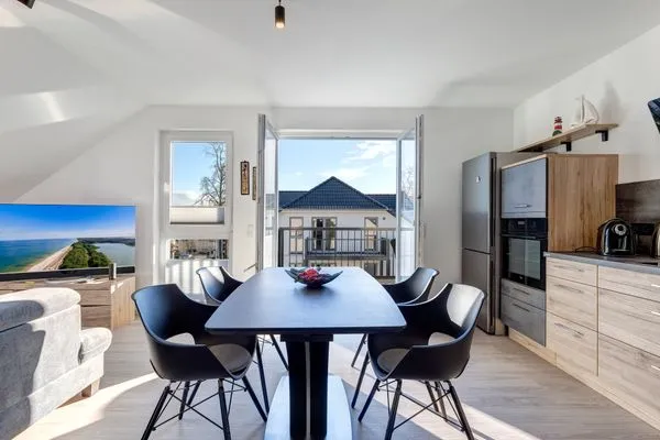 Wohnzimmer  Bernsteinquartier, Whg. 04.47