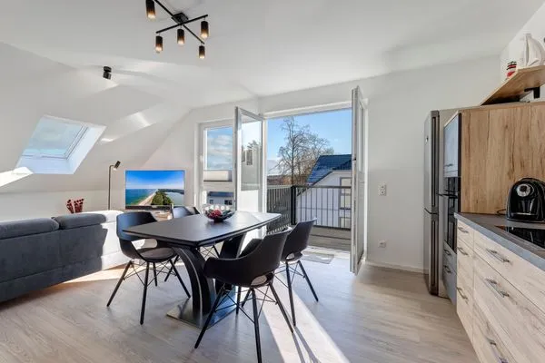 Wohnzimmer  Bernsteinquartier, Whg. 04.47