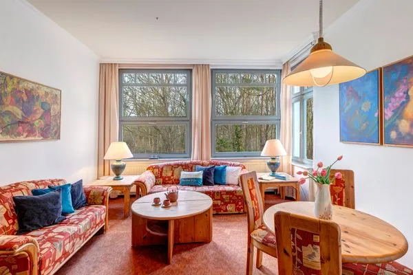 Wohnzimmer  Haus Seeadler, Whg. Seeschwalbe