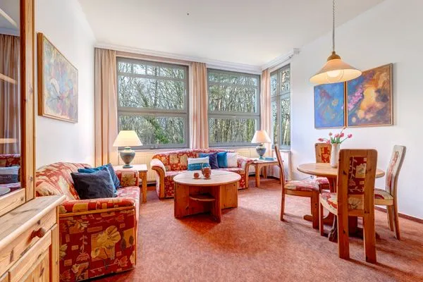 Wohnzimmer  Haus Seeadler, Whg. Seeschwalbe