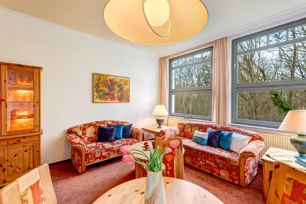 Wohnzimmer  Haus Seeadler, Whg. Seeschwalbe