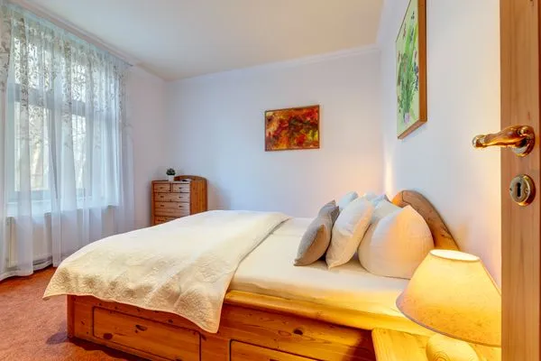 Schlafzimmer  Haus Seeadler, Whg. Seeschwalbe