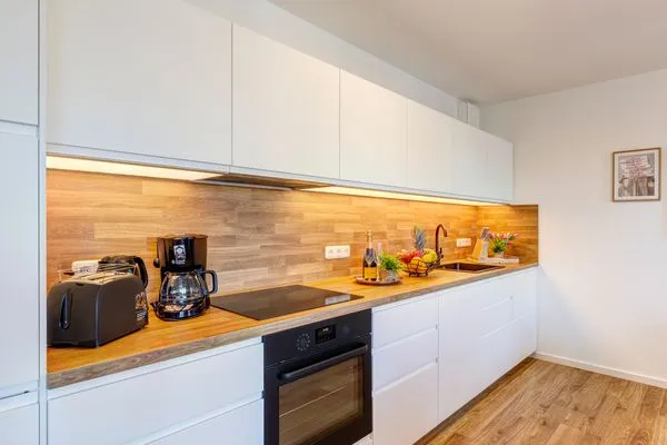 Küche / Küchenzeile  Bernsteinquartier, Mister Bernstein, Whg. 01.08