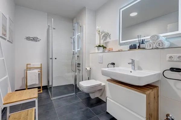 Badezimmer  Bernsteinquartier, Mister Bernstein, Whg. 01.08