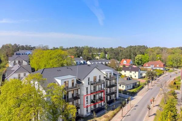 Vogelperspektive  Bernsteinquartier, Mister Bernstein, Whg. 01.08