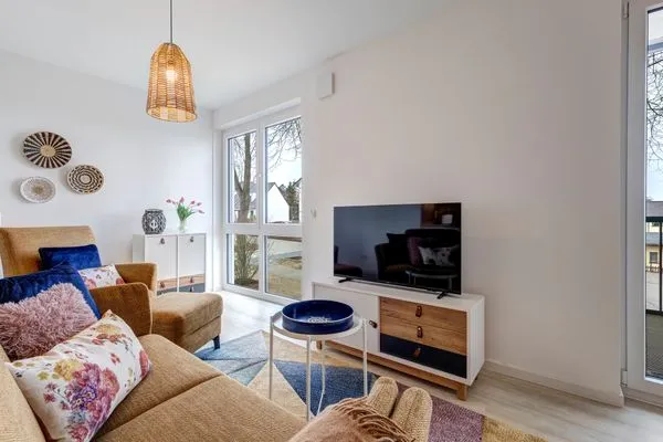 Wohnzimmer  Bernsteinquartier, Whg. 02.25