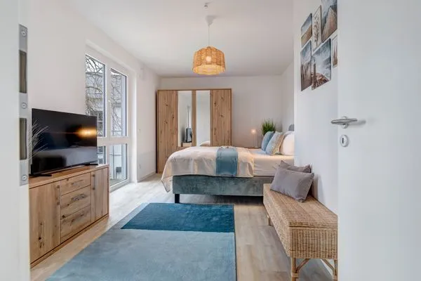 Schlafzimmer  Bernsteinquartier, Whg. 02.25