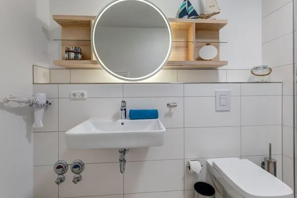 Badezimmer  Bernsteinquartier, Whg. 02.25