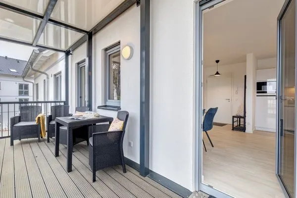 Balkon  Bernsteinquartier, Whg. 02.25