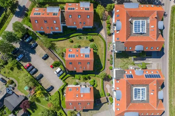 Luftaufnahme Residenz am Strand Wohnung 3-54