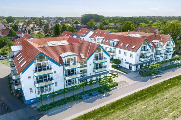 Luftaufnahme Residenz am Strand Wohnung 3-54