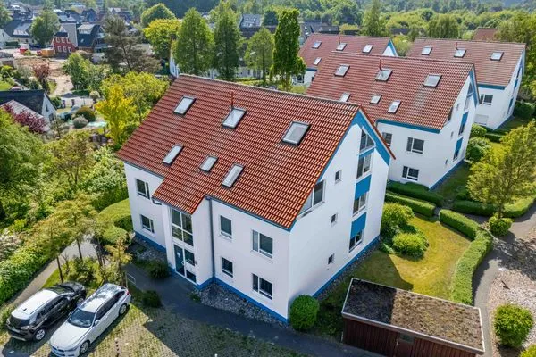 Luftaufnahme Residenz am Strand Wohnung 3-54