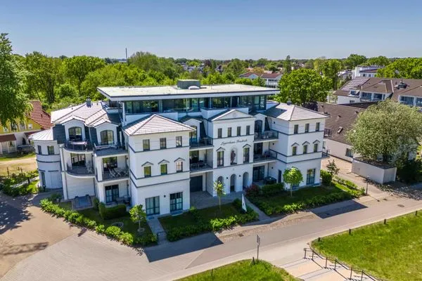 Luftaufnahme Logierhaus Friedrich WE 22 - "Sandstrand"