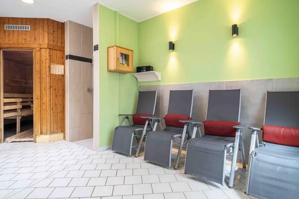 Sauna mit Ruhebereich Ferienpark Freesenbruch Reihenhaus 5b - Seehund