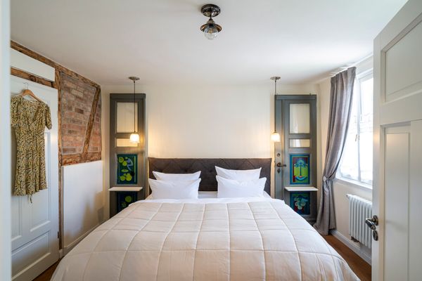  Kapitänshaus "Alter Ton in neuer Art" Born - Schlafzimmer