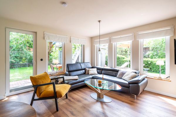  Kapitänshaus "Alter Ton in neuer Art" Born - Wohnzimmer