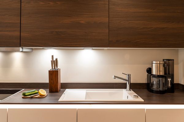  Kapitänshaus "Alter Ton in neuer Art" Born - Küche / Küchenzeile