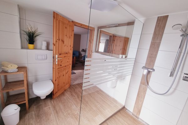 Pension & Wirtshaus ''Tun Eikkoter'' Kobel III  - Badezimmer