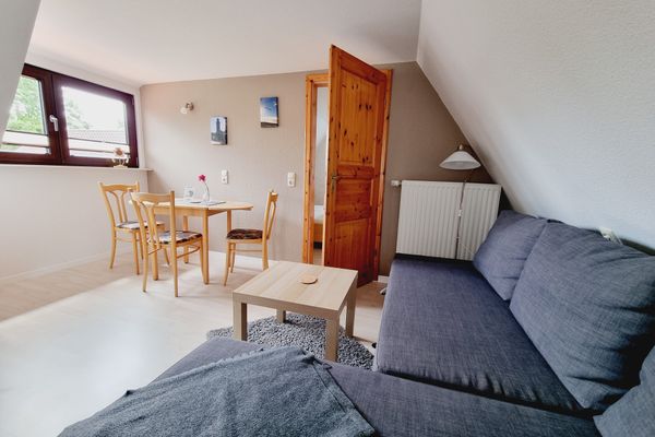 Pension & Wirtshaus ''Tun Eikkoter'' Haselnöt Wieck - Wohnzimmer