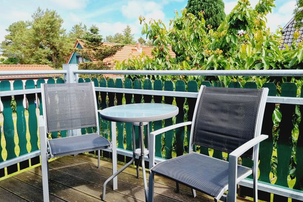 Pension & Wirtshaus ''Tun Eikkoter'' Haselnöt Wieck - Balkon