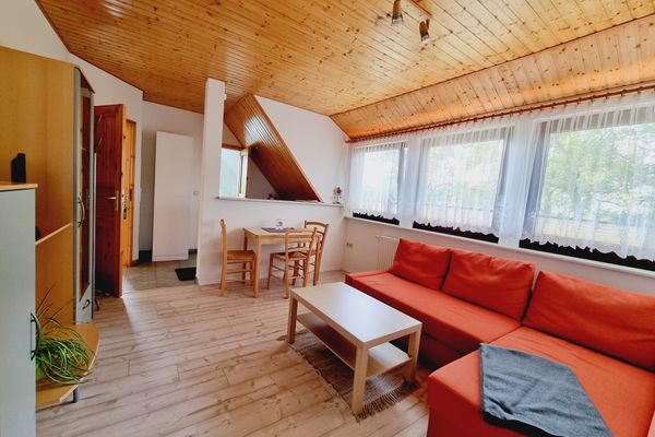 Pension & Wirtshaus ''Tun Eikkoter'' Eichkatze Wieck - Wohnzimmer