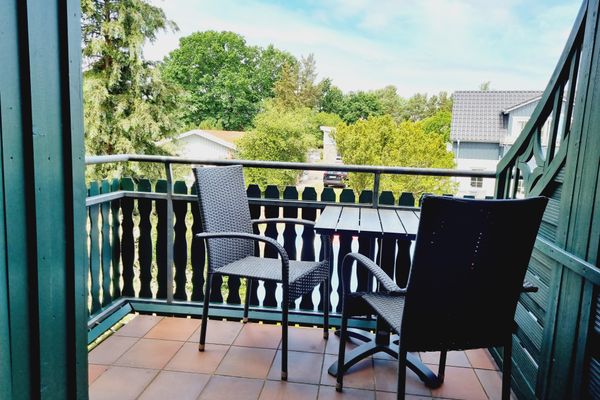 Pension & Wirtshaus ''Tun Eikkoter'' Eichkatze Wieck - Balkon