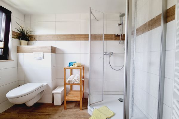 Pension & Wirtshaus ''Tun Eikkoter'' Eikboom Wieck - Badezimmer