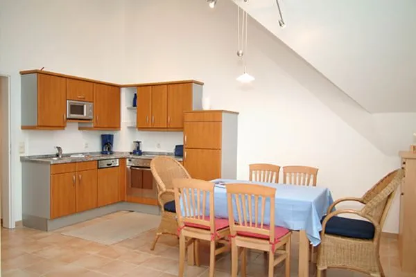 offene Küche Residenz am Strand Wohnung 1-16