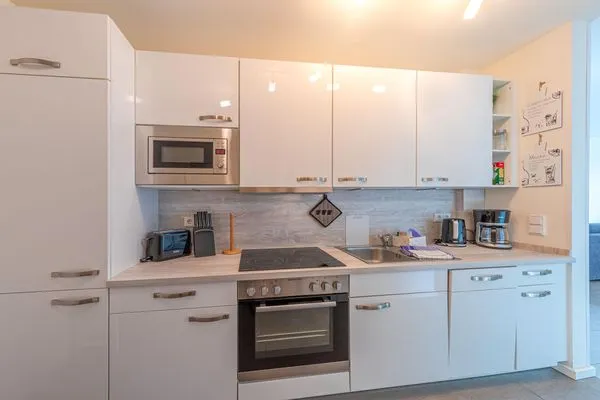 Ferienwohnung Atlantica Hafenresidenz Waren (Müritz) - Küchenzeile  Atlantica