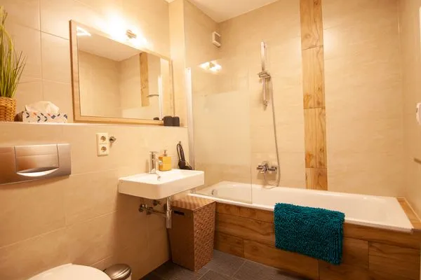 Bathroom  Birkwitzer Stübchen - zwischen Sächsischen Schweiz und Dresden, ruhig