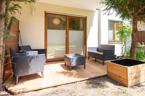 Terrace  Birkwitzer Stübchen - zwischen Sächsischen Schweiz und Dresden, ruhig