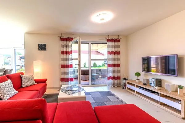 Ferienwohnung Leonie Hafenresidenz Waren (Müritz) - Wohnzimmer  Leonie