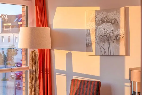 Ferienwohnung Müritzquartier No.13 Hafenresidenz Waren (Müritz) - Wohnzimmer Detailansicht  Müritzquartier No.13