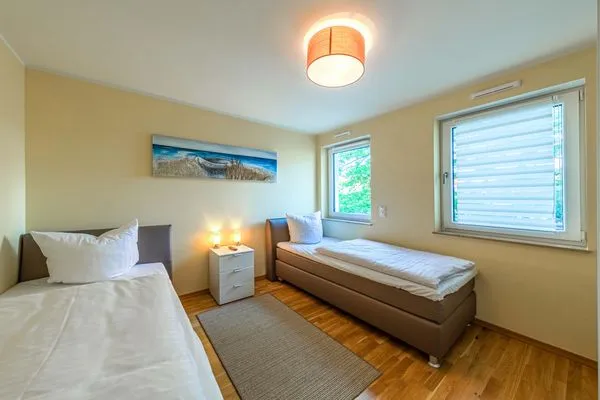 Ferienwohnung Hafenidylle Hafenresidenz Waren (Müritz) - Schlafzimmer  Hafenidylle
