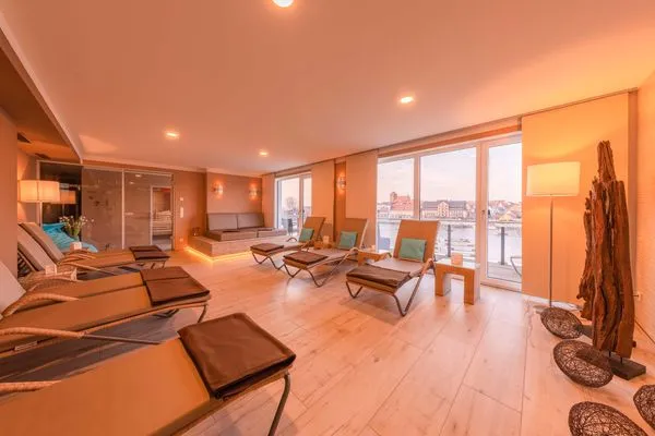 Ferienwohnung Quartier Lounge Hafenresidenz Waren (Müritz) - Wellnessbereich  Quartier Lounge