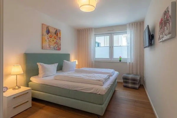 Ferienwohnung Müritzoase Hafenresidenz Waren (Müritz) - Schlafzimmer  Müritzoase
