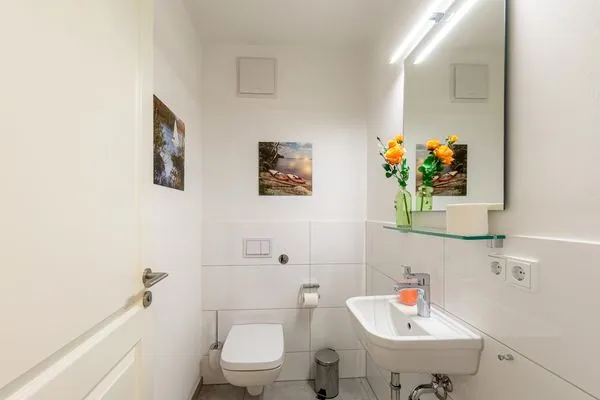 Ferienwohnung Müritzoase Hafenresidenz Waren (Müritz) - WC  Müritzoase