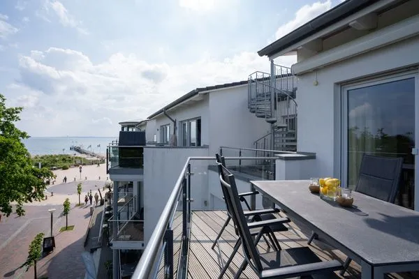 Balkon  Villa Meeresrauschen