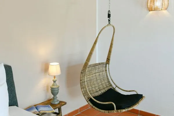 Schlafzimmer Ferienhaus am Gutspark Dranske Ferienwohnung Strandhafer