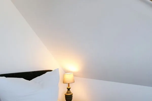Schlafzimmer Ferienhaus am Gutspark Dranske Ferienwohnung Sonnendistel