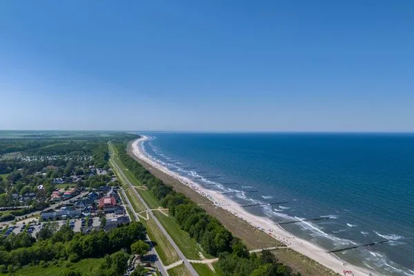 Vogelperspektive Residenz am Strand Wohnung 5-73